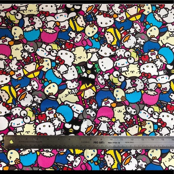 Retro Friends Adult Face Mask - Picture 5 of 6